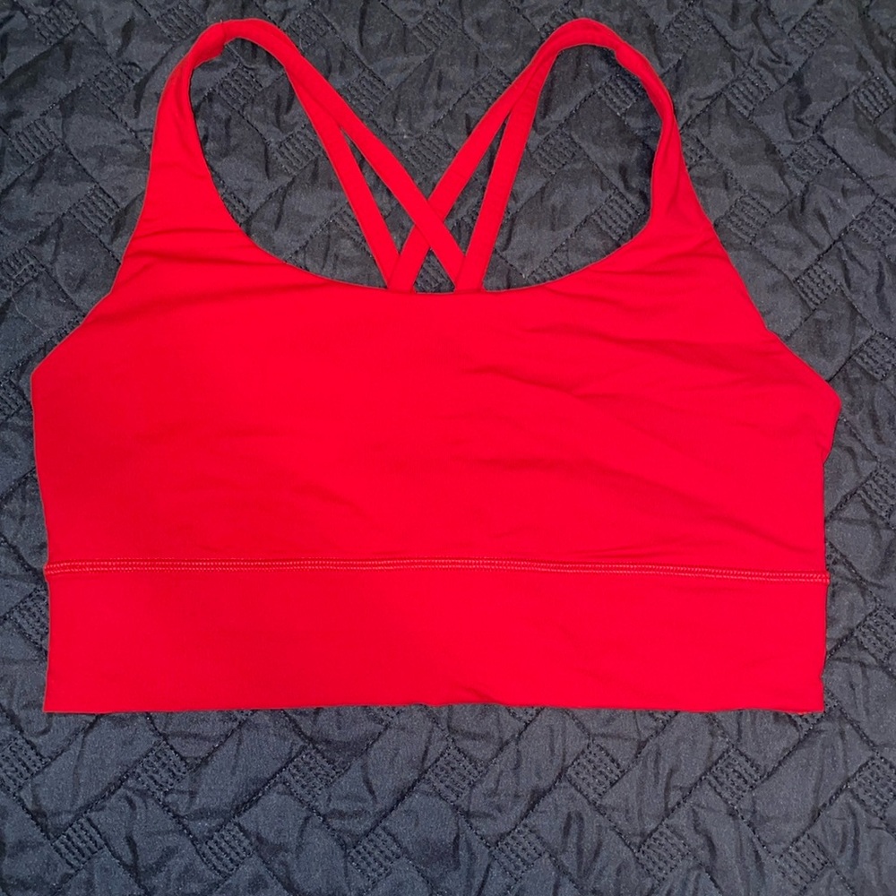 Lululemon Energy Longline Bra* Medium Support Size 8